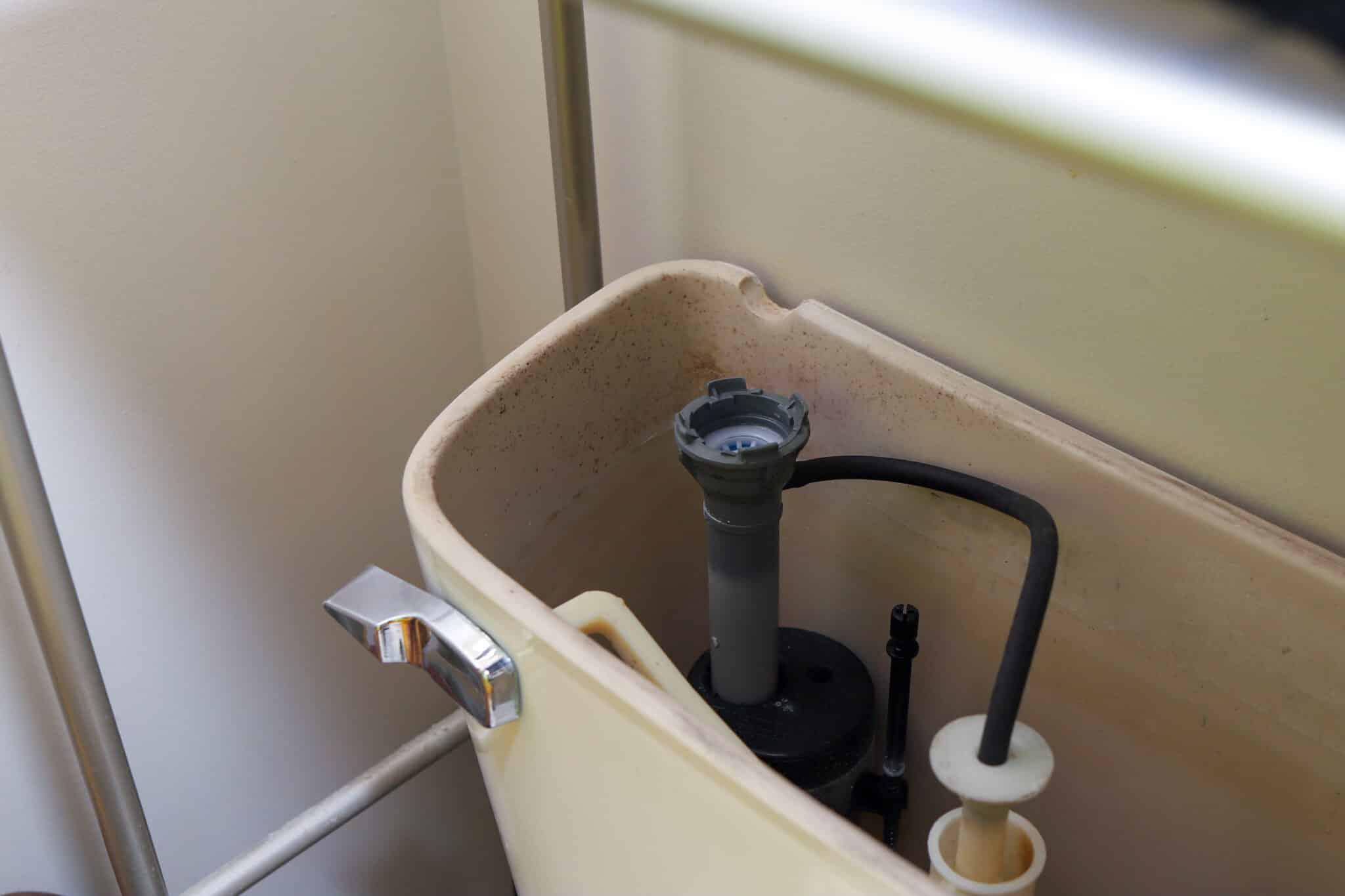 valve inside toilet