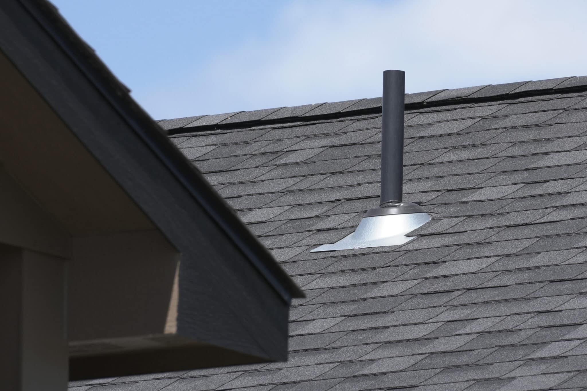 plumbing ventilation out of roof