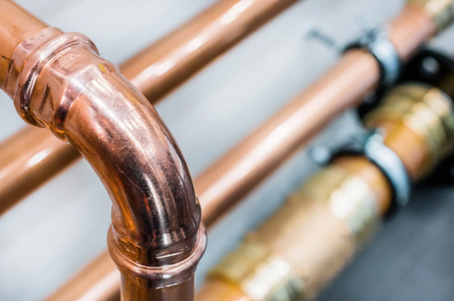 copper piping