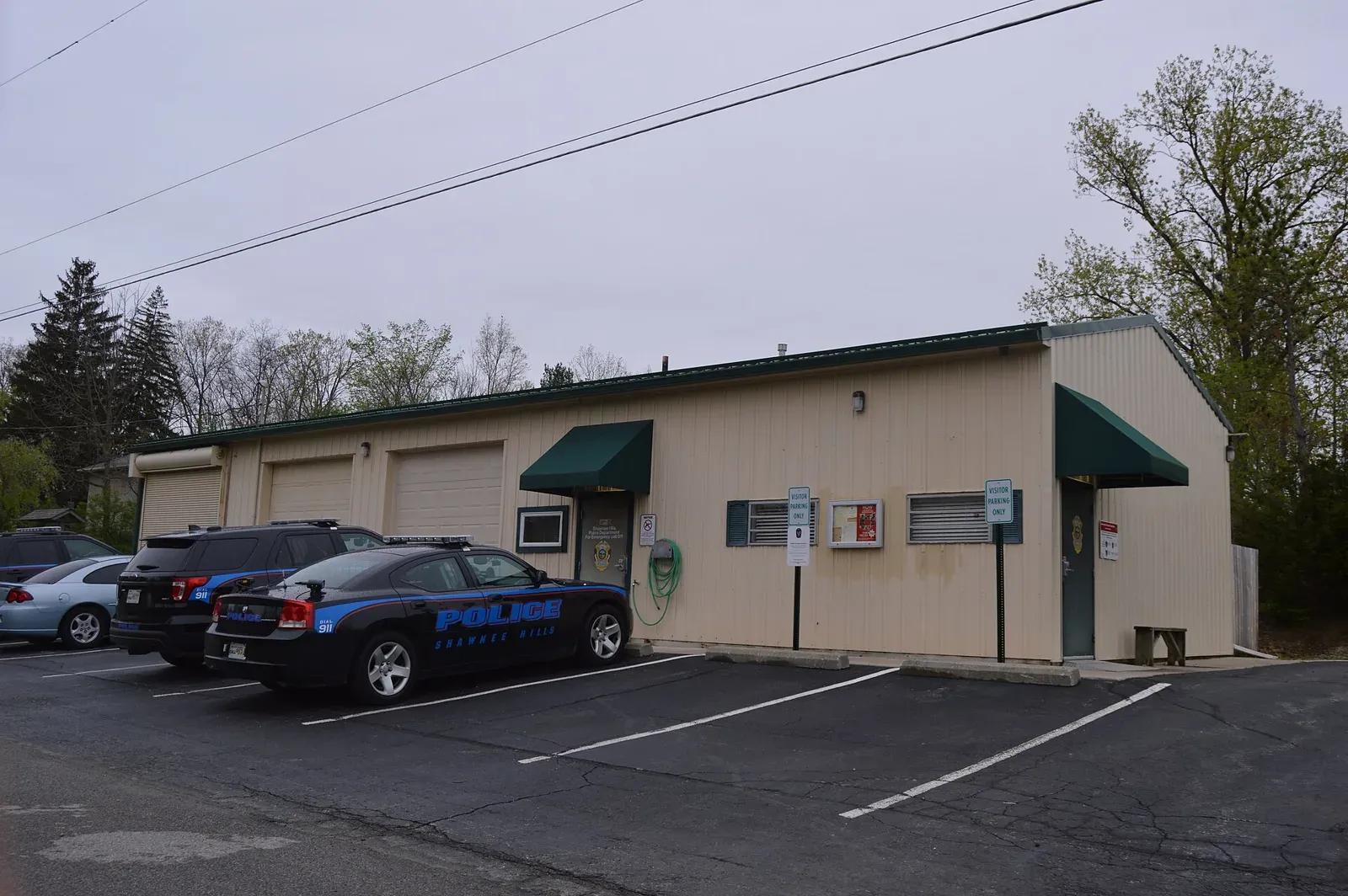 Shawnee Hills village hall in Delaware County, Ohio